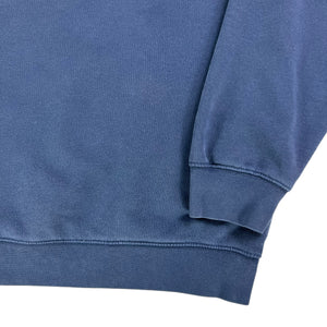 Vintage 2000s Nike mini swoosh navy crewneck (XL)