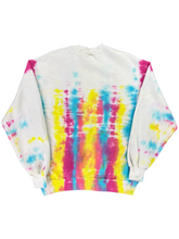 Load image into Gallery viewer, Vintage 90s Jerzees tie dye USA crewneck (L)