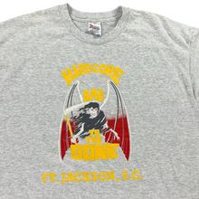 Load image into Gallery viewer, Vintage 90s Hanes Hardcore Bad to the Bone Ft. Jackson SC tee (XL)