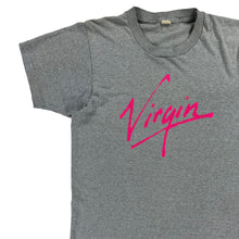 Load image into Gallery viewer, Vintage 80s Virgin Airlines logo promo tee (M)