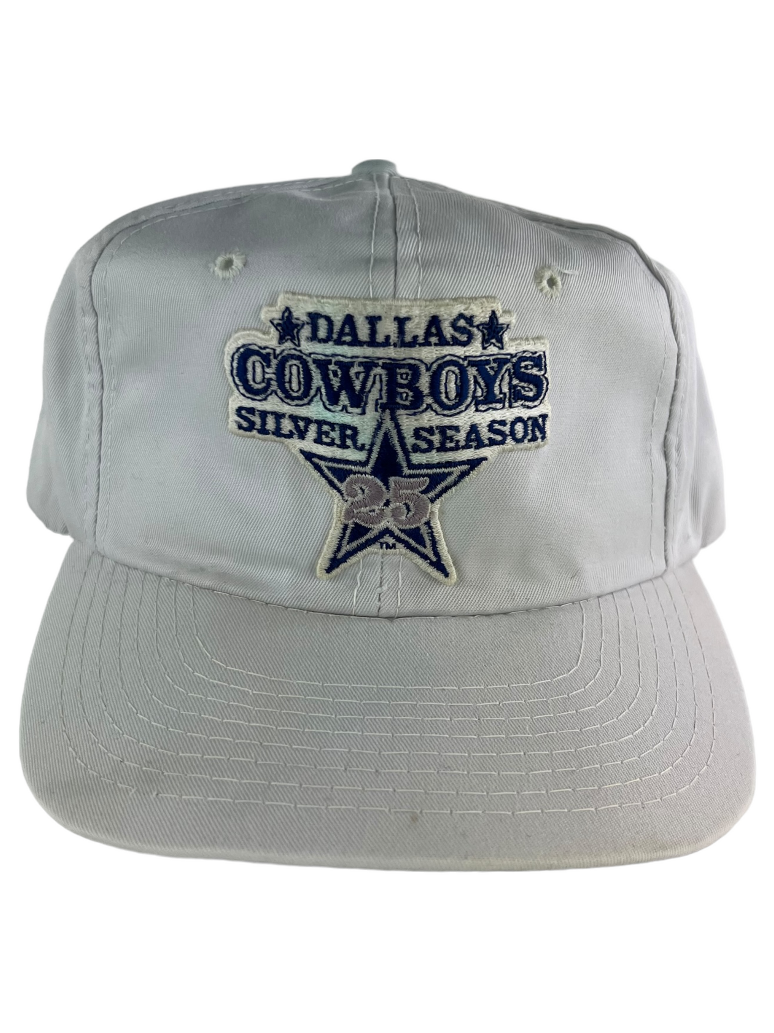 Vintage 90s Dallas Cowboys 25 Silver Season Sports Specialities SnapBa –  The Retro Recovery