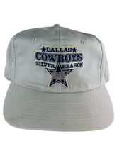Load image into Gallery viewer, Vintage 90s Dallas Cowboys 25 Silver Season Sports Specialities SnapBack