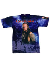 Load image into Gallery viewer, 2007 WWE The Undertaker all over print AOP youth wrestling jersey shirt (YL)