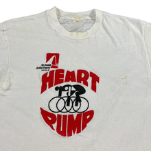 Load image into Gallery viewer, Vintage 80s The Coca Cola bottling company heart pump tee (M)