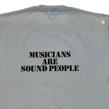 Load image into Gallery viewer, Vintage 80s Piano “Musicians are sound people” faded tee (L)