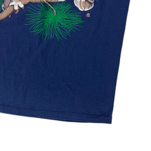 Load image into Gallery viewer, Vintage 1988 Jerzees owl owls animal print graphic tee (M)