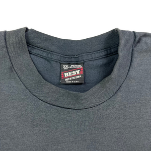 Vintage 90s Fruit of the loom Best Lafayette football faded tee (XXL)