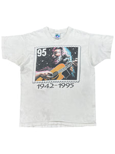 Vintage 1995 Liquid Blue Jerry Garcia memorial Grateful Dead tee (XL)