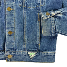 Load image into Gallery viewer, Vintage 90s Guess Products USA Georges Marciano women’s denim jean jacket (14)