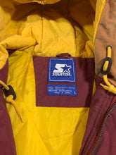 Load image into Gallery viewer, Vintage 90s Starter Florida state university Seminoles full zip hood jacket (L)