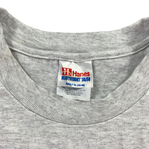 Vintage 90s Hanes Hardcore Bad to the Bone Ft. Jackson SC tee (XL)