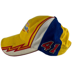 Vintage 2000s NASCAR racing Wrigleys Juicy Fruit StrapBack hat