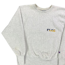 Load image into Gallery viewer, Vintage 2000s Champion reverse weave Finger Lakes Community College Lakers Lacrosse crewneck (S)