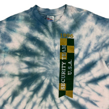Load image into Gallery viewer, Vintage 1996 Hanes Atlanta Olympics security tie dye tee (XL)