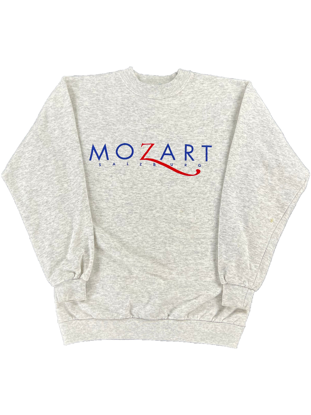Vintage Mozart Salzburg Heather grey crewneck (M)