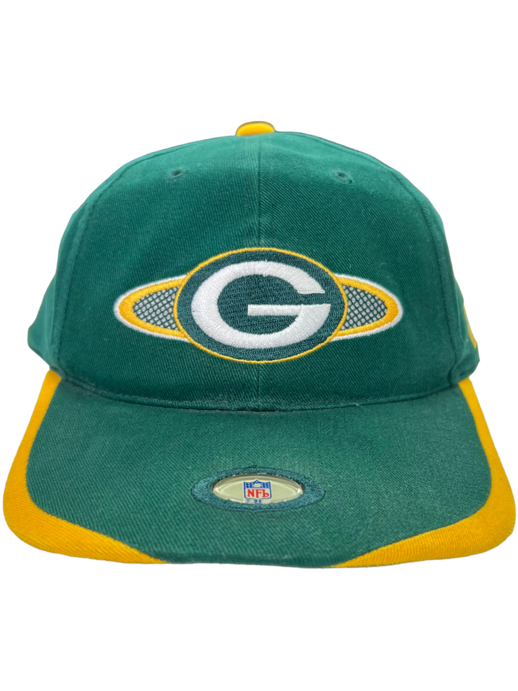 Vintage 90s Green Bay Packers sports specialities NFL Pro Line StrapBack hat