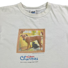Load image into Gallery viewer, 2000s Anvil PetSmart Charities just a buck, change your luck tee (M)