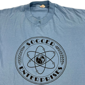Vintage 80s screen stars Soccer Enterprises tee (L/XL)