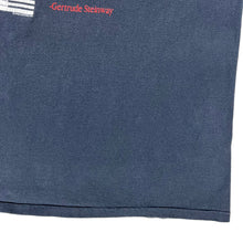 Load image into Gallery viewer, Vintage 90s “A piano is a piano is a piano.” - Gertrude Steinway quote music tee (XL)