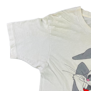 Vintage 90s hand painted Bugs Bunny Looney Tunes character tee (M)
