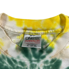 Load image into Gallery viewer, Vintage 90s Oneita vibrant tie dye blank USA made tee (XL)