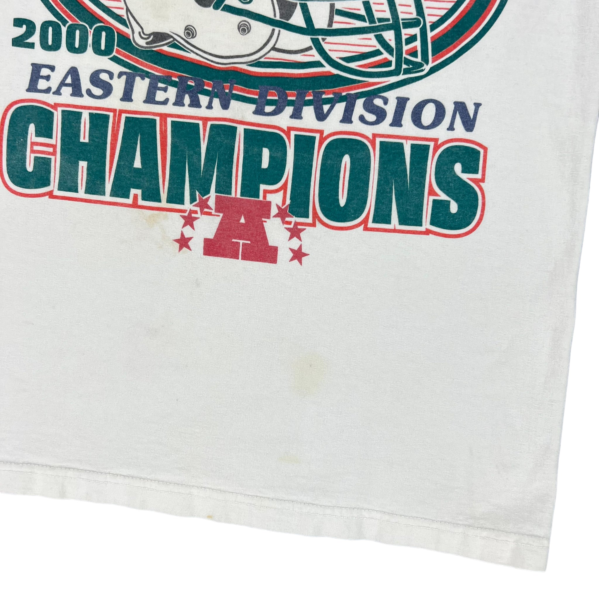 Vintage Miami Dolphins 2000 AFC East Champions Shirt Size Large