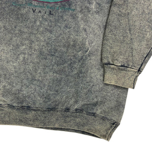 Vintage 90s Outdoor America Moose acid wash crewneck (XL) DS NWT
