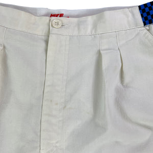 Vintage 80s Nike John McEnroe tennis checkered tag short shorts (32)