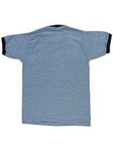 Load image into Gallery viewer, Vintage 70s Sherry Flying cloud windjammer sailboat mermaid rayon blend ringer tee (S/M)