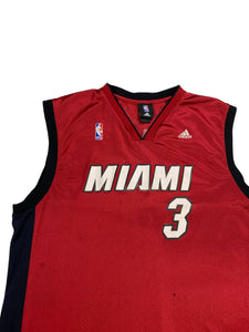 Vintage Adidas Miami Heat Dwayne Wade NBA jersey (XL)