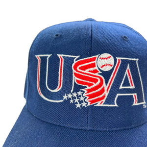 Vintage 90s Sports Specialities Team USA baseball SnapBack