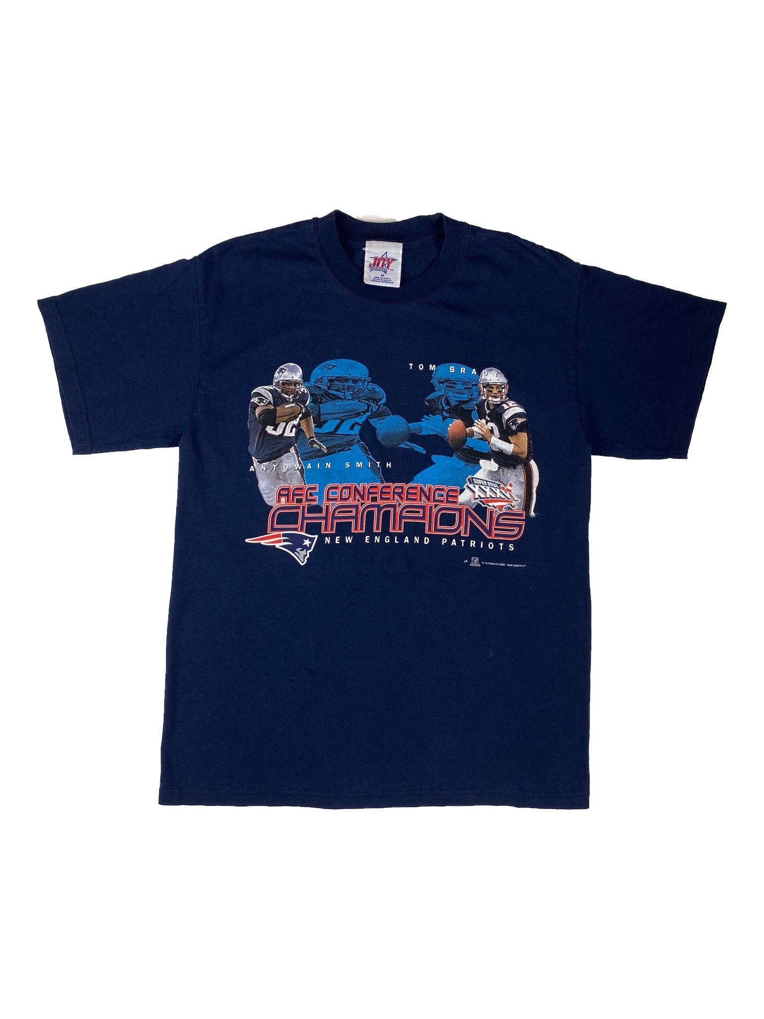 Vintage 2002 New England Patriots Tom Brady AFC Champs tee (M) – The Retro  Recovery