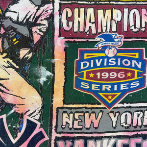 Vintage 1996 New York Yankees American League champions tie dye tee (XL)