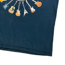 Load image into Gallery viewer, 2000s Hanes Guitar graphic guitars pianos &amp; stuff tee (M)