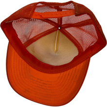 Load image into Gallery viewer, Vintage 90s University of Miami Hurricanes football mesh trucker SnapBack