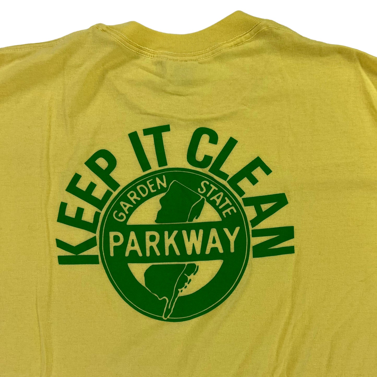 Vintage 80s New Jersey Keep It Clean Garden State Parkway tee (XL/XXL)