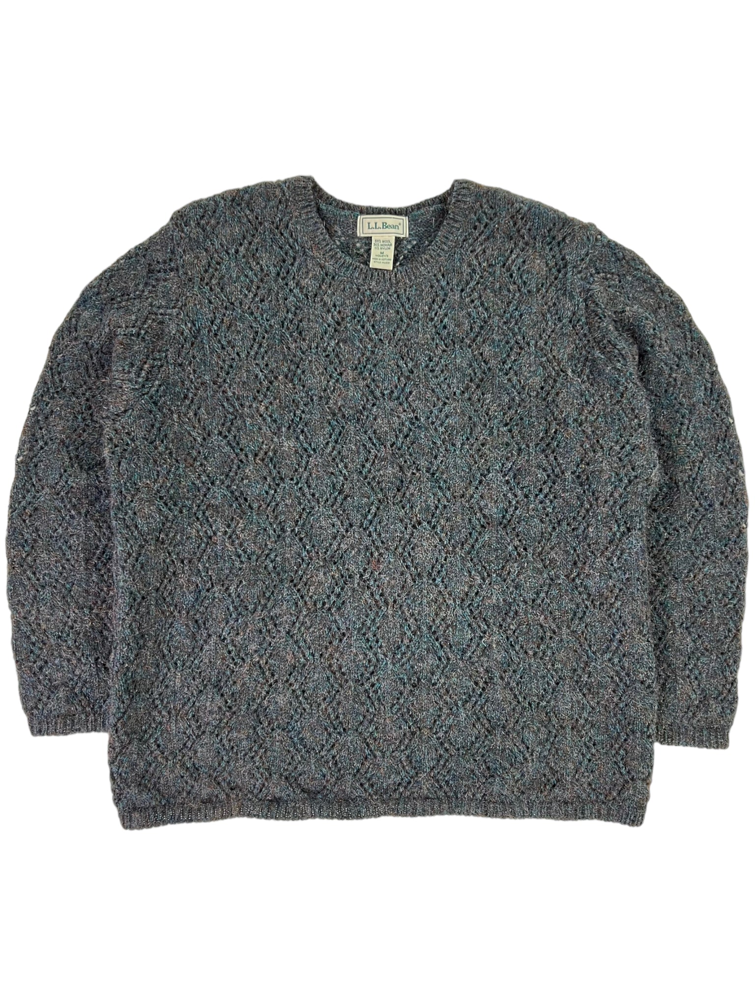 Vintage 90s L.L. Bean mohair wool blend women's sweater (WM) – The