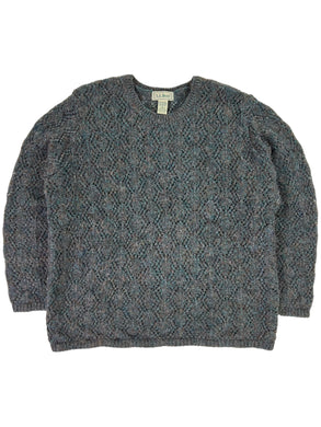 Vintage 90s L.L. Bean mohair wool blend women’s sweater (WM)