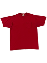 Load image into Gallery viewer, Vintage 90s LL Bean Russell Athletic red pocket tee (XL)