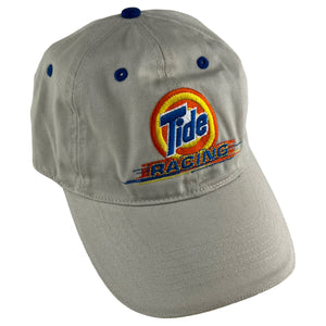 Vintage 2000s NASCAR racing Tide Downy cream promo StrapBack hat