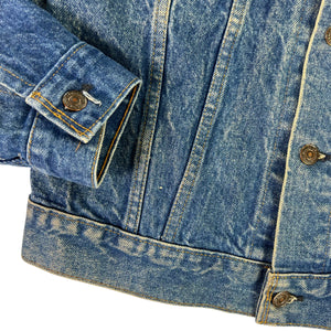 Vintage 80s Levi’s 70505 0213 WPL 423 faded denim jean jacket (36)