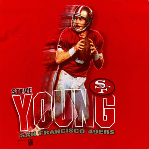 Vintage 1995 Salem San Francisco 49ers Steve Young player tee (XL)