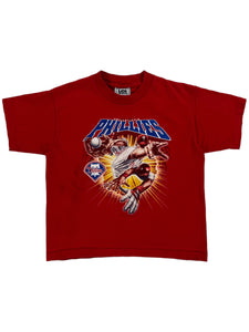 2005 Lee Sport Philadelphia Phillies MLB pitcher YOUTH tee (YL)