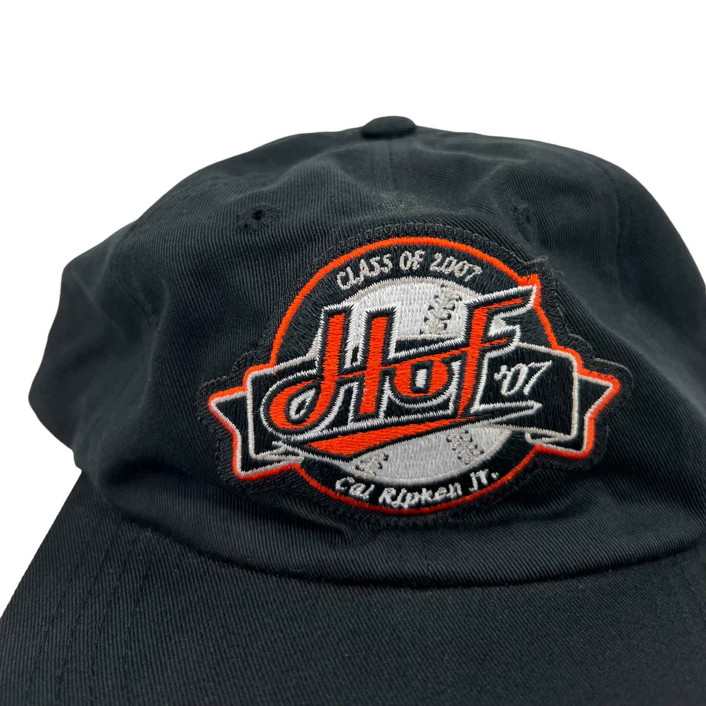 2007 Hall of Fame Class Cal Ripken Jr. Baltimore orioles strap back hat