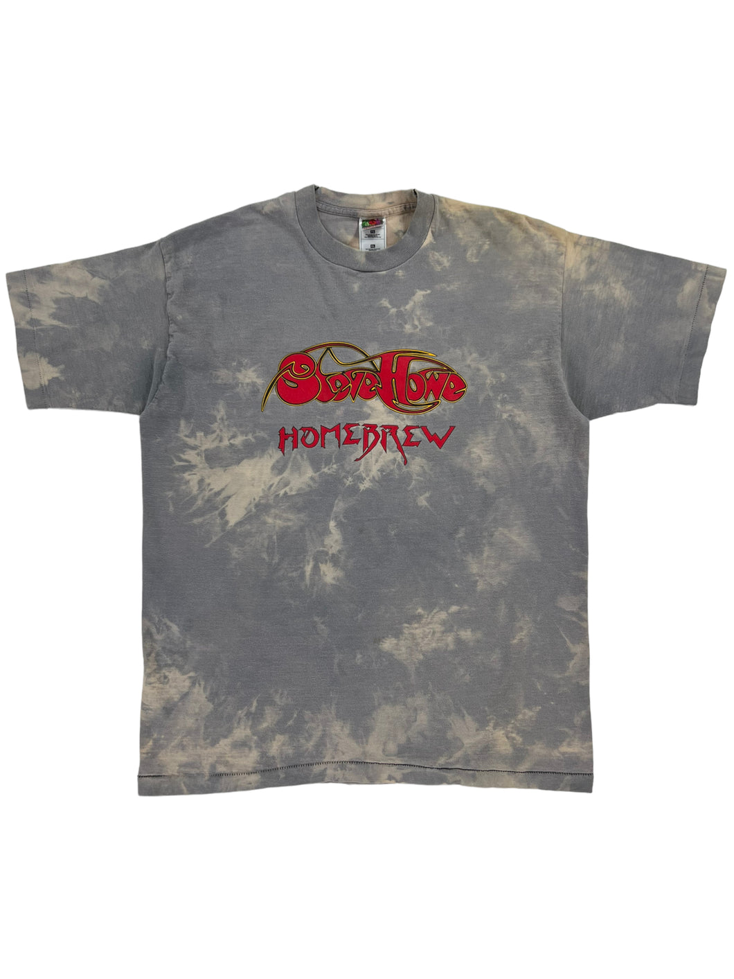 Vintage 90s Steve Howe Home Brew album promo acid wash YES tee (XL)