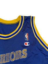 Load image into Gallery viewer, Vintage 90s Champion Golden State Warriors Chris Webber jersey (youth XL/men’s S)