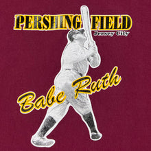 Load image into Gallery viewer, 2000s Babe Ruth Pershing Field Jersey City New Jersey baseball tee (L)