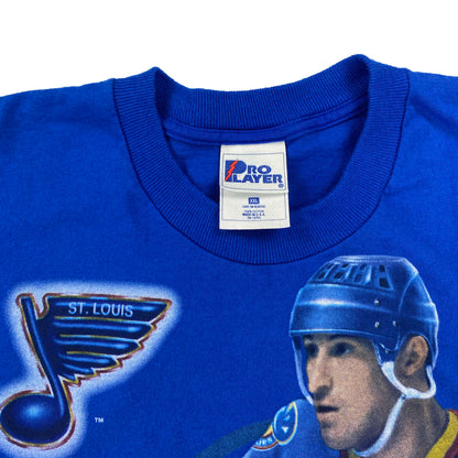 Vintage 1996 St Louis Blues Wayne Gretzky pro player tee (XXL)