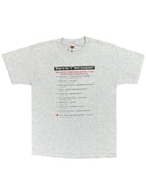Load image into Gallery viewer, Vintage 2000s When is the F word acceptable text quote tee (L)