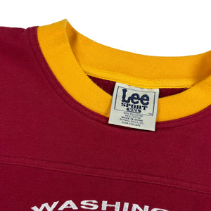 Vintage 90s Lee Washington Redskins NFL piped crewneck (XXL)